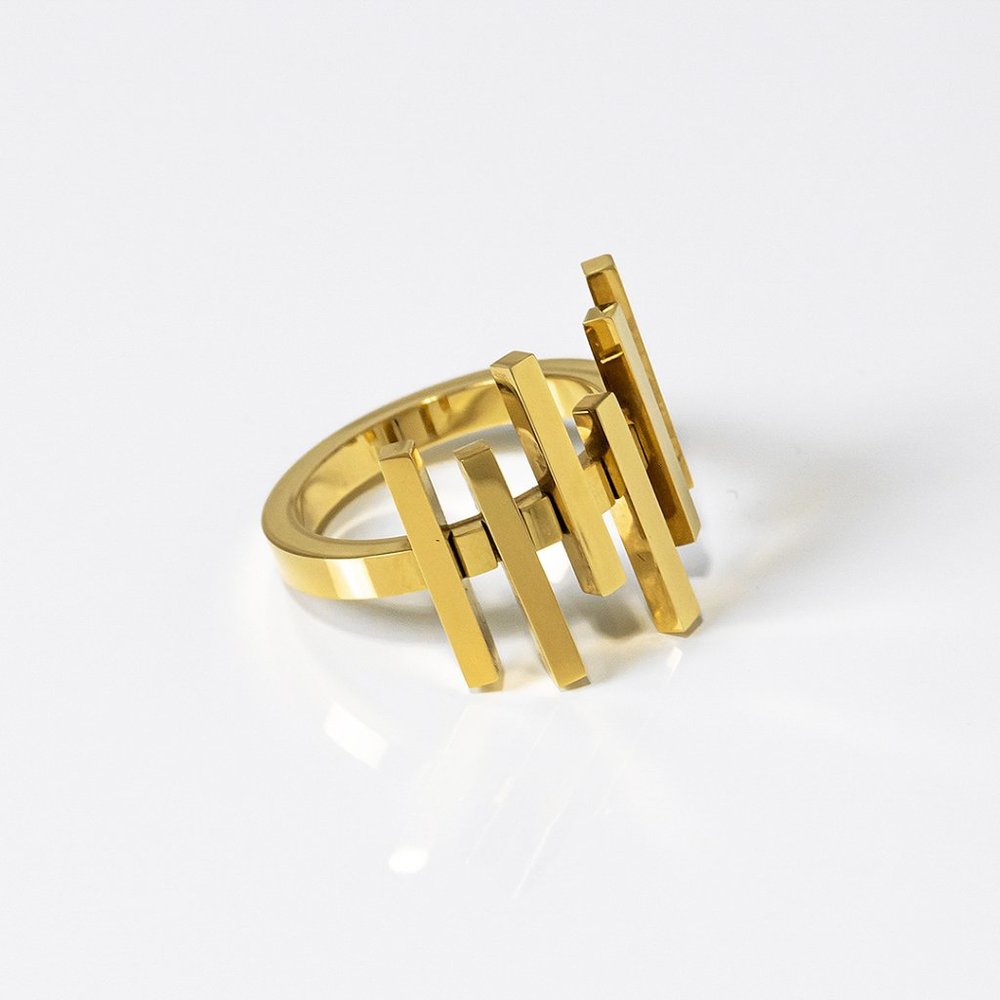 SOLD - VITALY Flux Ring - Size 8 - BNWT - Picture 1 of 6